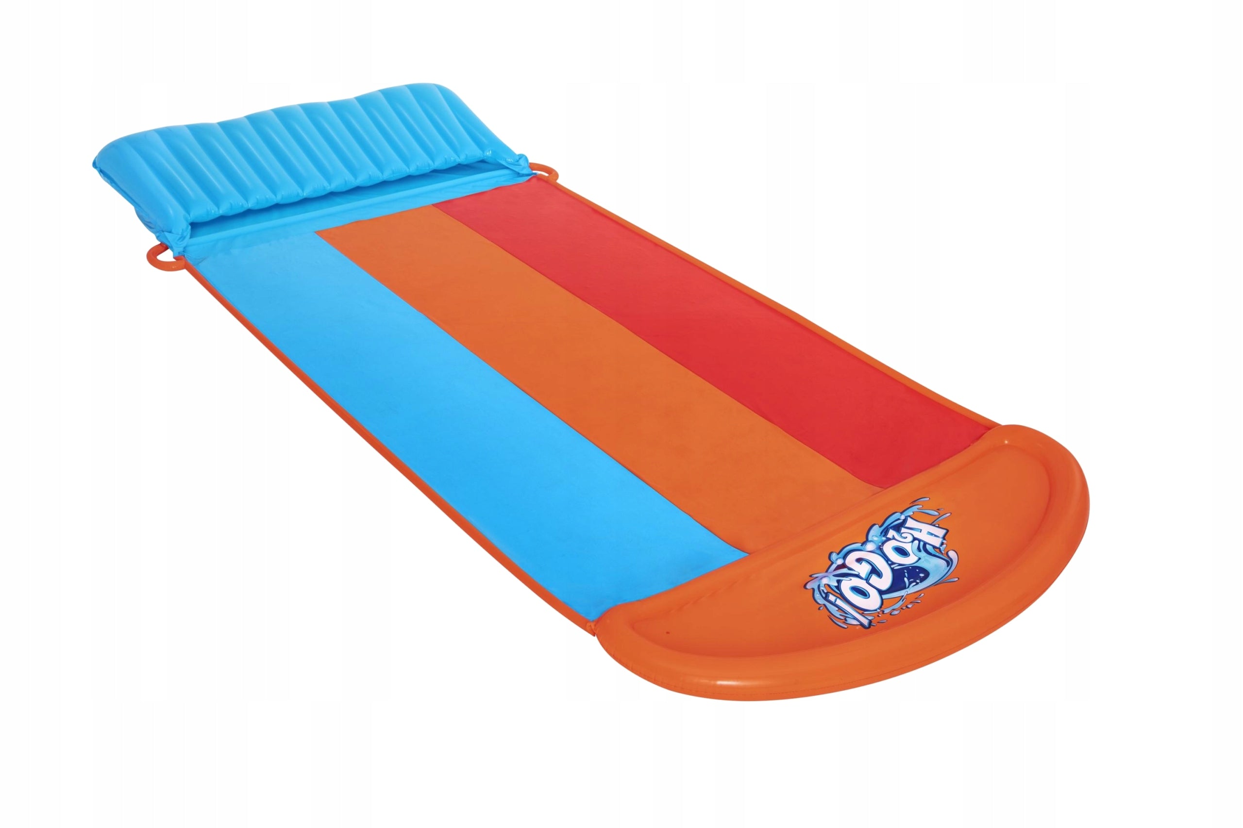 Aufblasbare Wasserrutsche Bestway H2OGO! Tsunami Splash Ramp Dreifachrutsche, 488 cm 