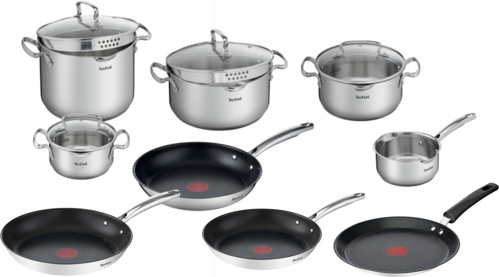 Pots Duetto pans lids 13el