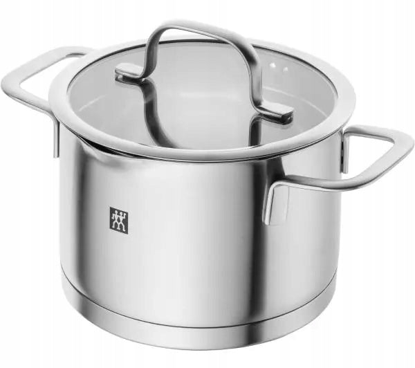 Pots Zwilling TrueFlow Induction Set of 9 Elements Stainless Steel Packaging status original