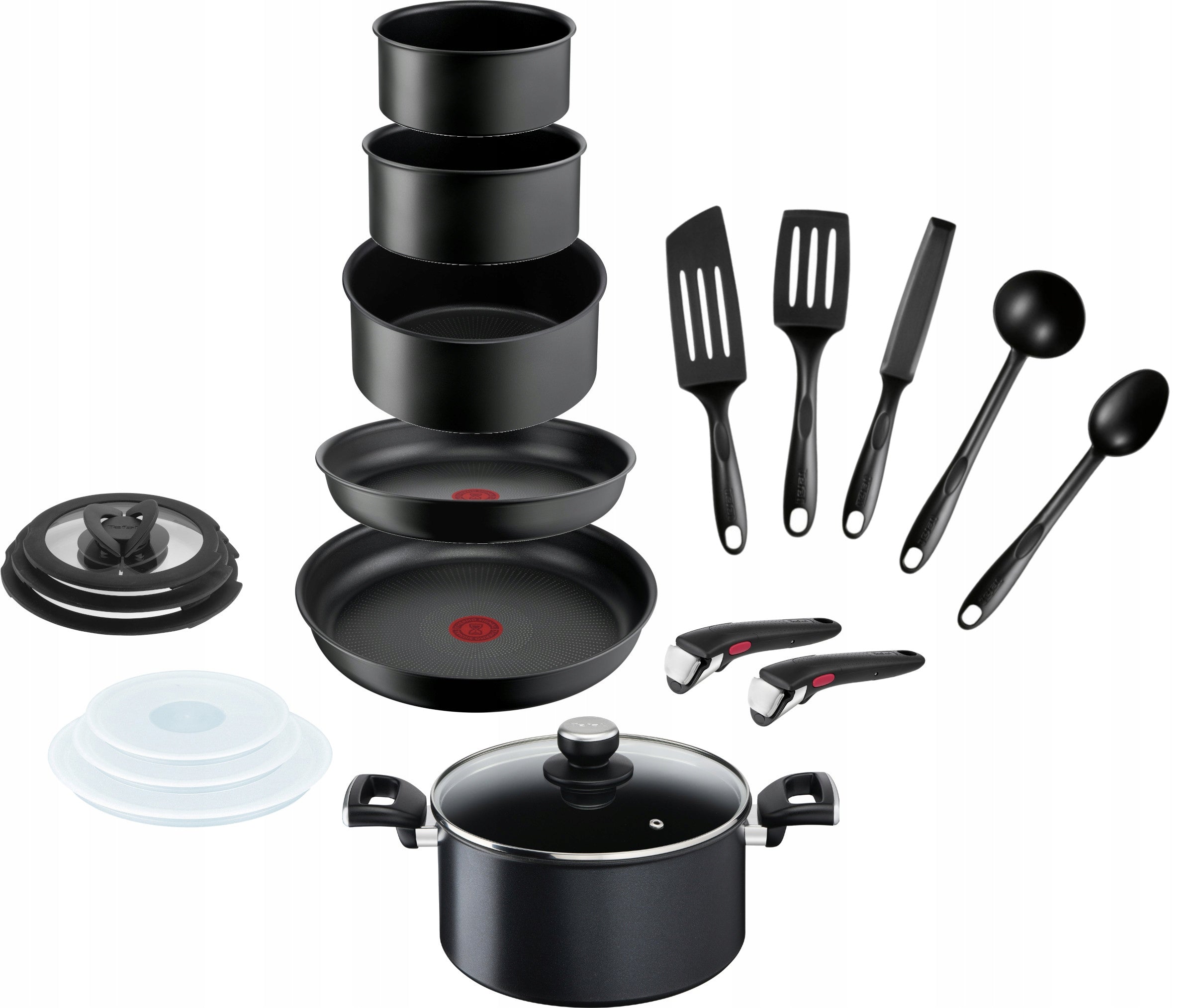 Pots pans TEFAL Ingenio Ultimate 19el. non-stick coating