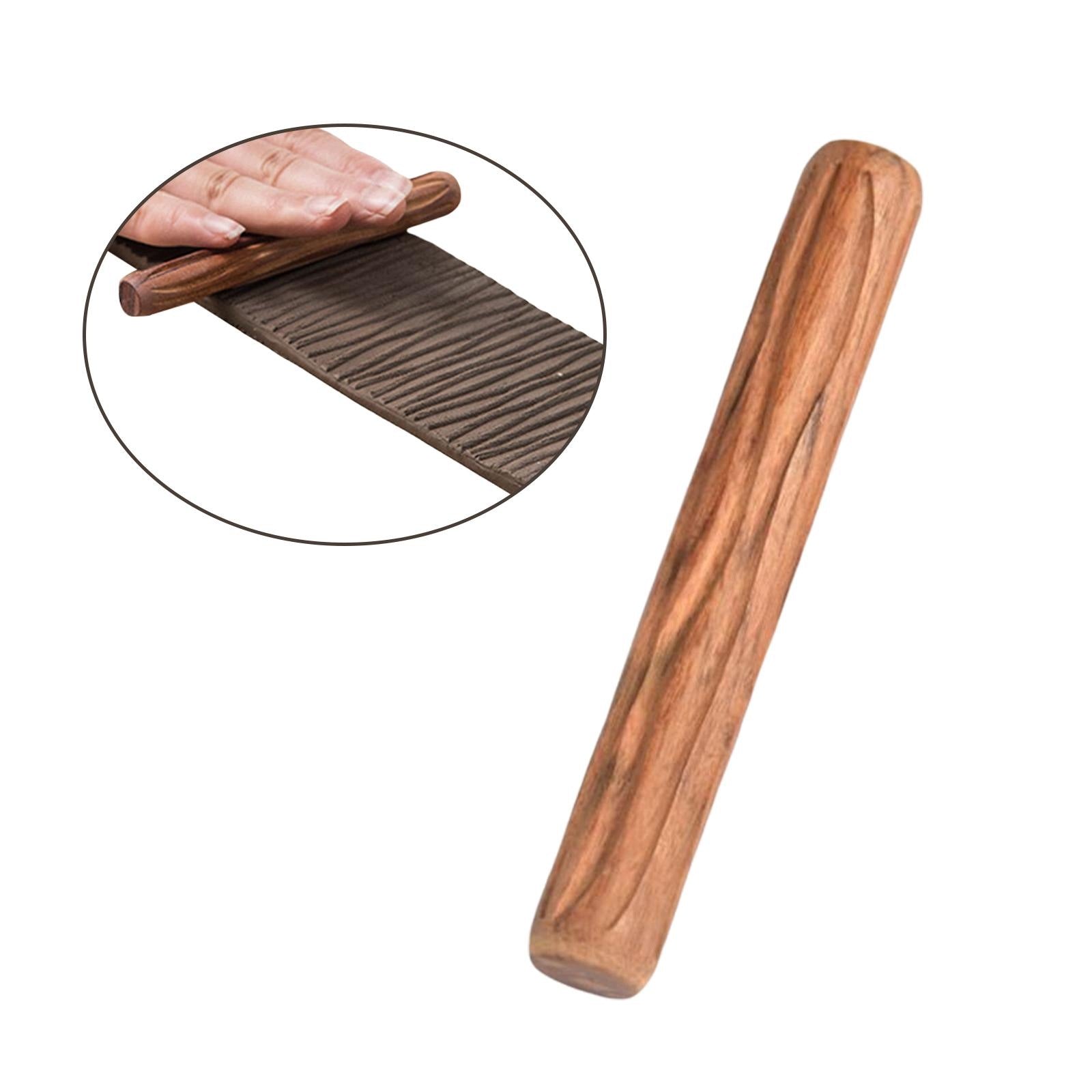Pottery Pattern Roller Wooden Modeling Pattern Rolling Wood grain shape