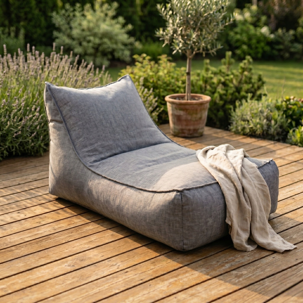 Pouf Horizont XXL Garden Lounger 140x90 Waterproof Polish Manufacturer Model Horizont XXL