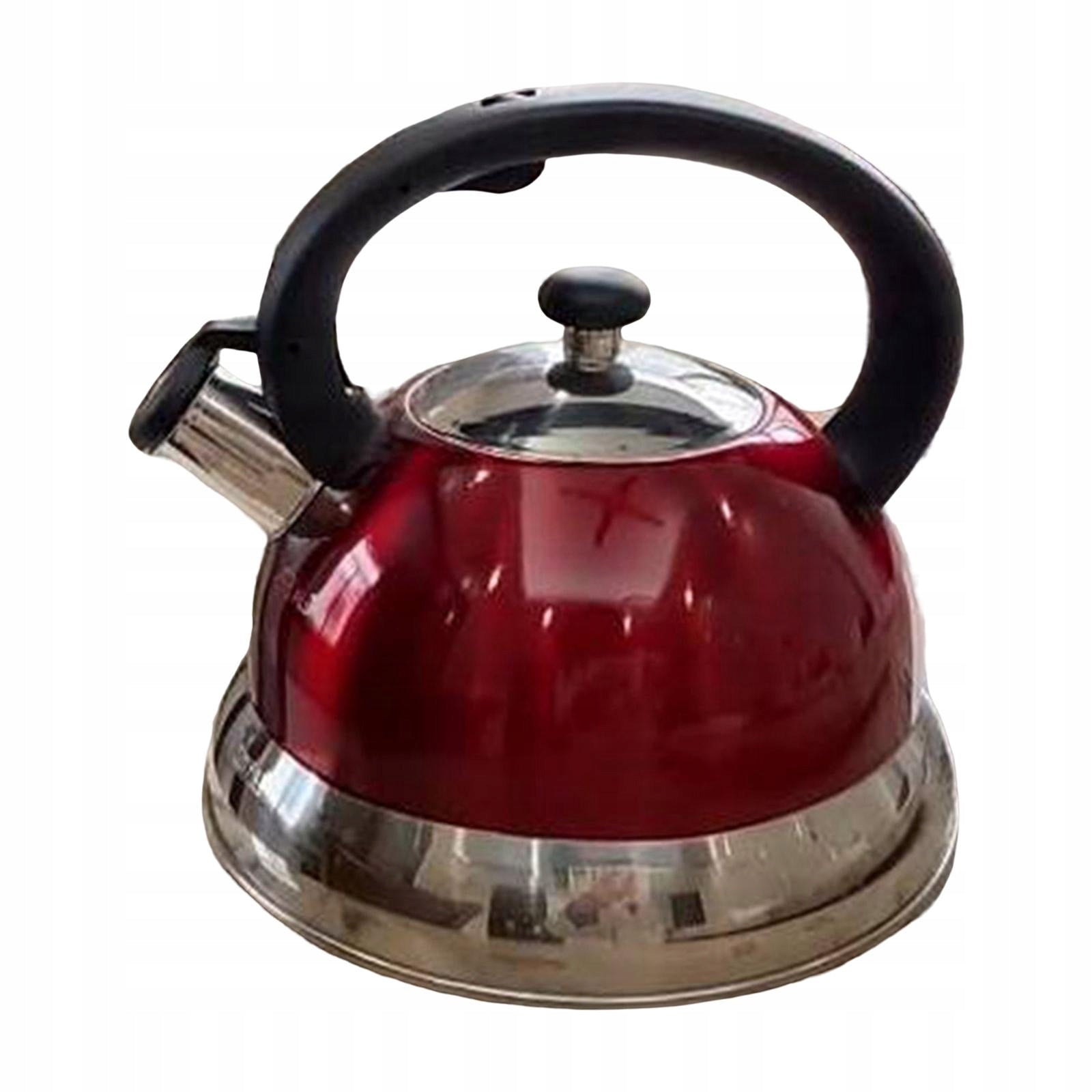 Pour Ergonomic Handle Straight Spout Water Red Kind steam juicer