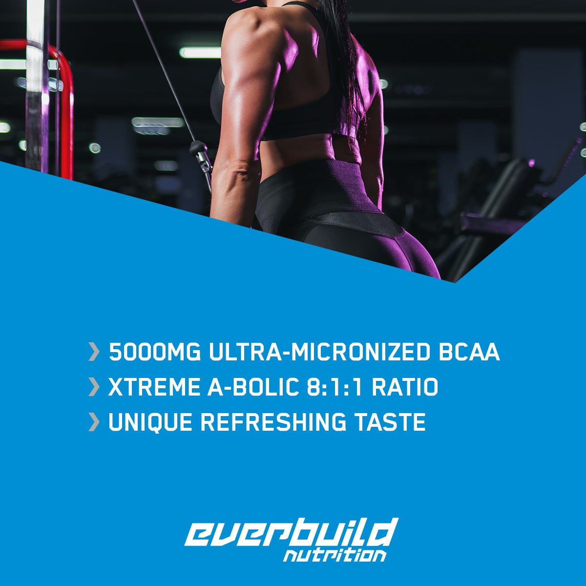 Powder BCAA EVERBUILD BCAA 8:1:1 0,300g Everbuild Nutrition 300 g Expiration date not specified