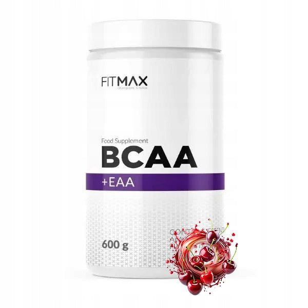 Powder BCAA Fitmax BCAA+EAA 600g raspberry FitMax