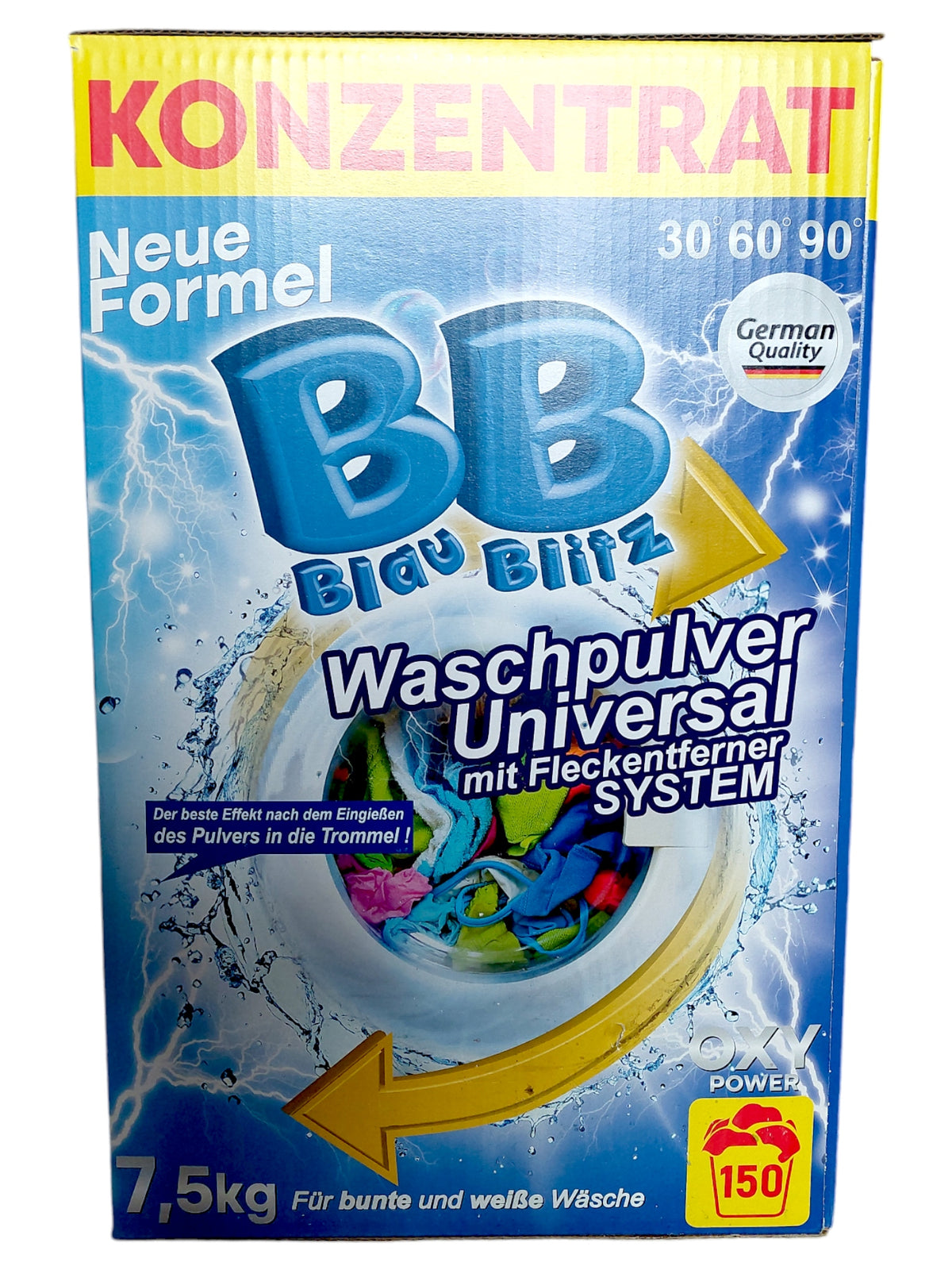 Powder Blau Blitz 7,5kg Universal