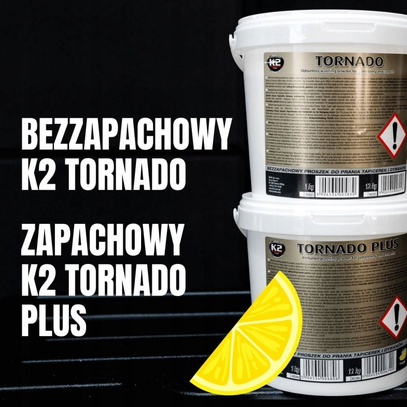 Powder Low-Rubber Scent K2 TORNADO PLUS Upholstery Textile 12KG Manufacturer code M286