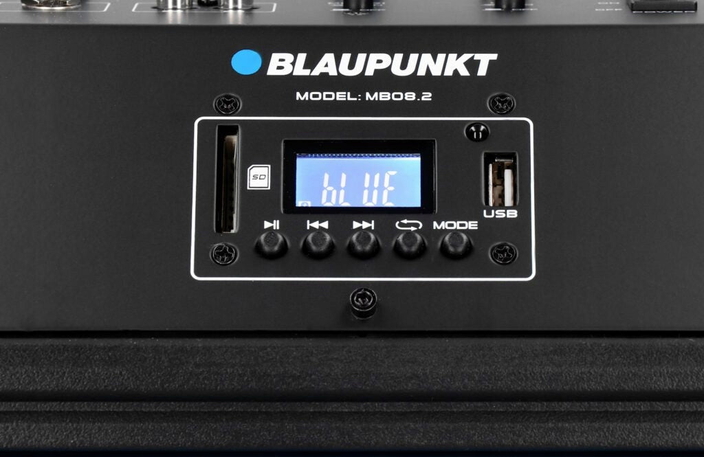 Power Audio Blaupunkt MB08.2 with Bluetooth and karaoke function Model MB08.2