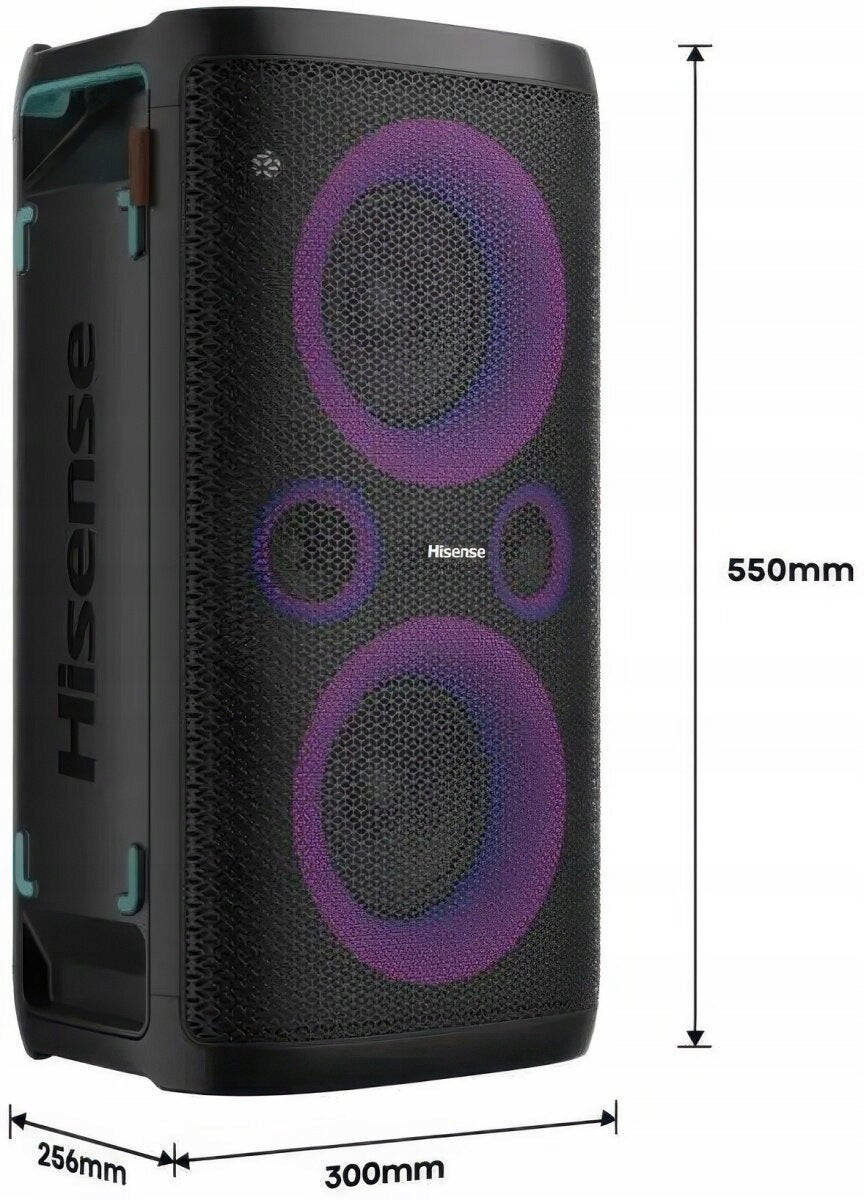 Power Audio HISENSE Party Storm And Karaoke Microphone Black Model other