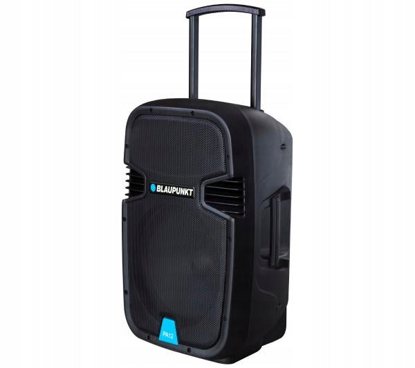 Power Audio Kit Portable Speaker Blaupunkt PA12 Karaoke Bluetooth USB Color black