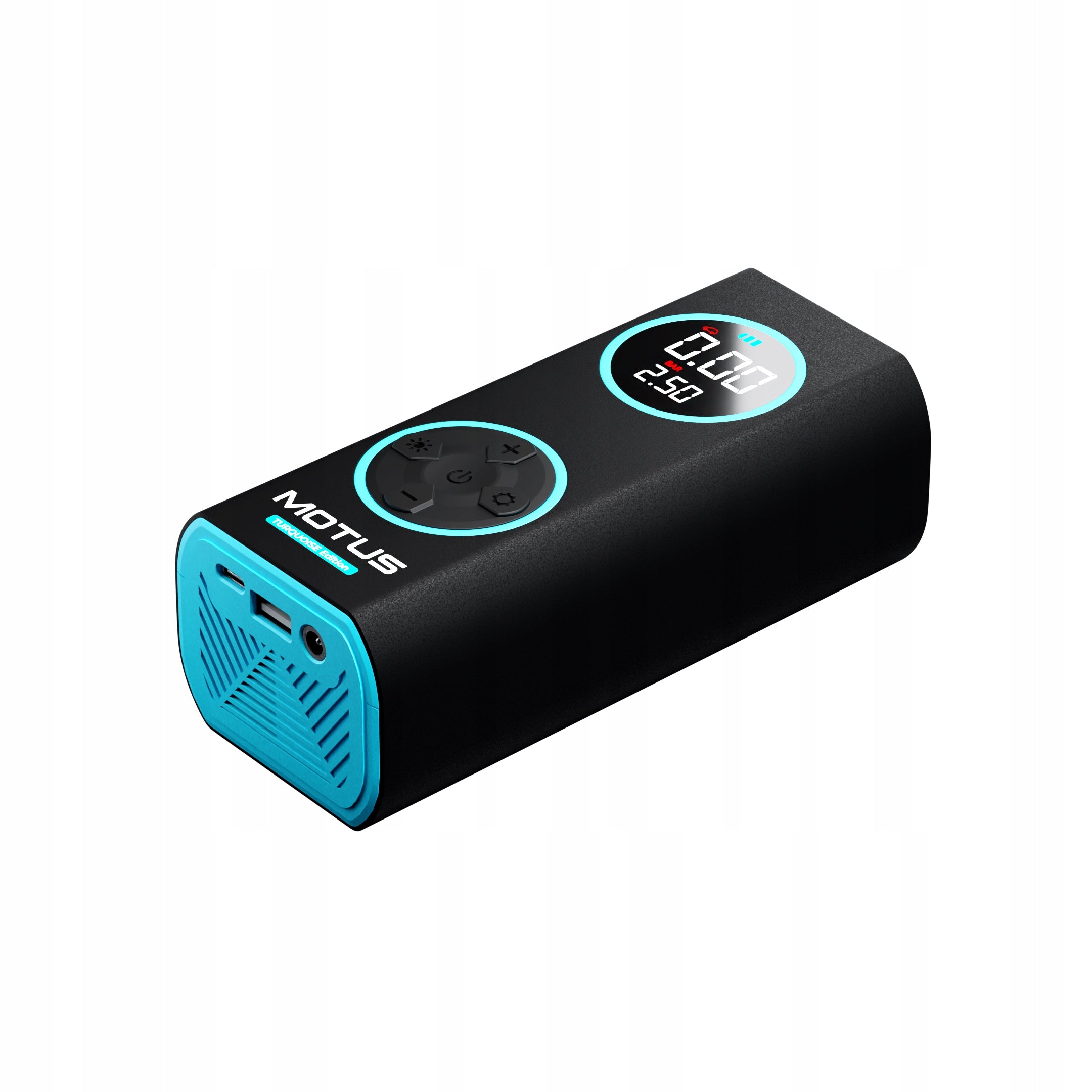Power Bank Pump Flashlight Motus AirPump Pro Turquoise Edition Weight 720 g
