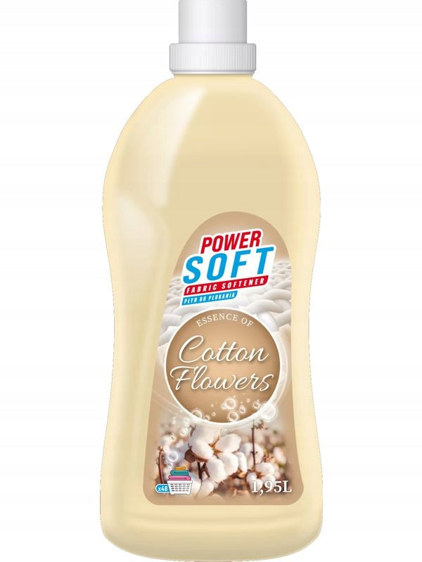 Power Clean 1,95L COTTON FLOWERS Softener