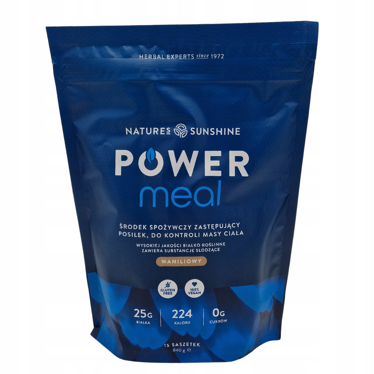 Power Meal Vanilla Nature's Sunshine (840 g) vegan protein meal