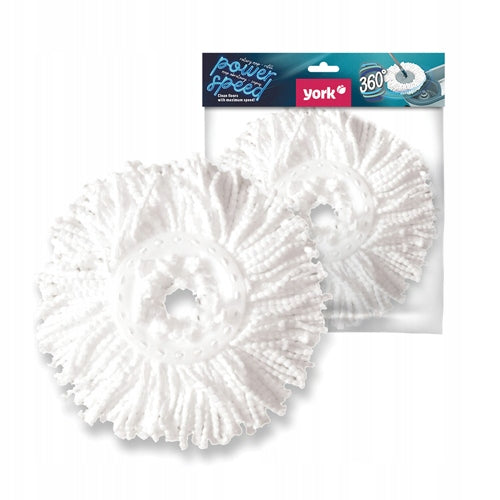 Power Speed Rotary Mop Cartridge York Stock Absorbent Microfiber 1 Piece
