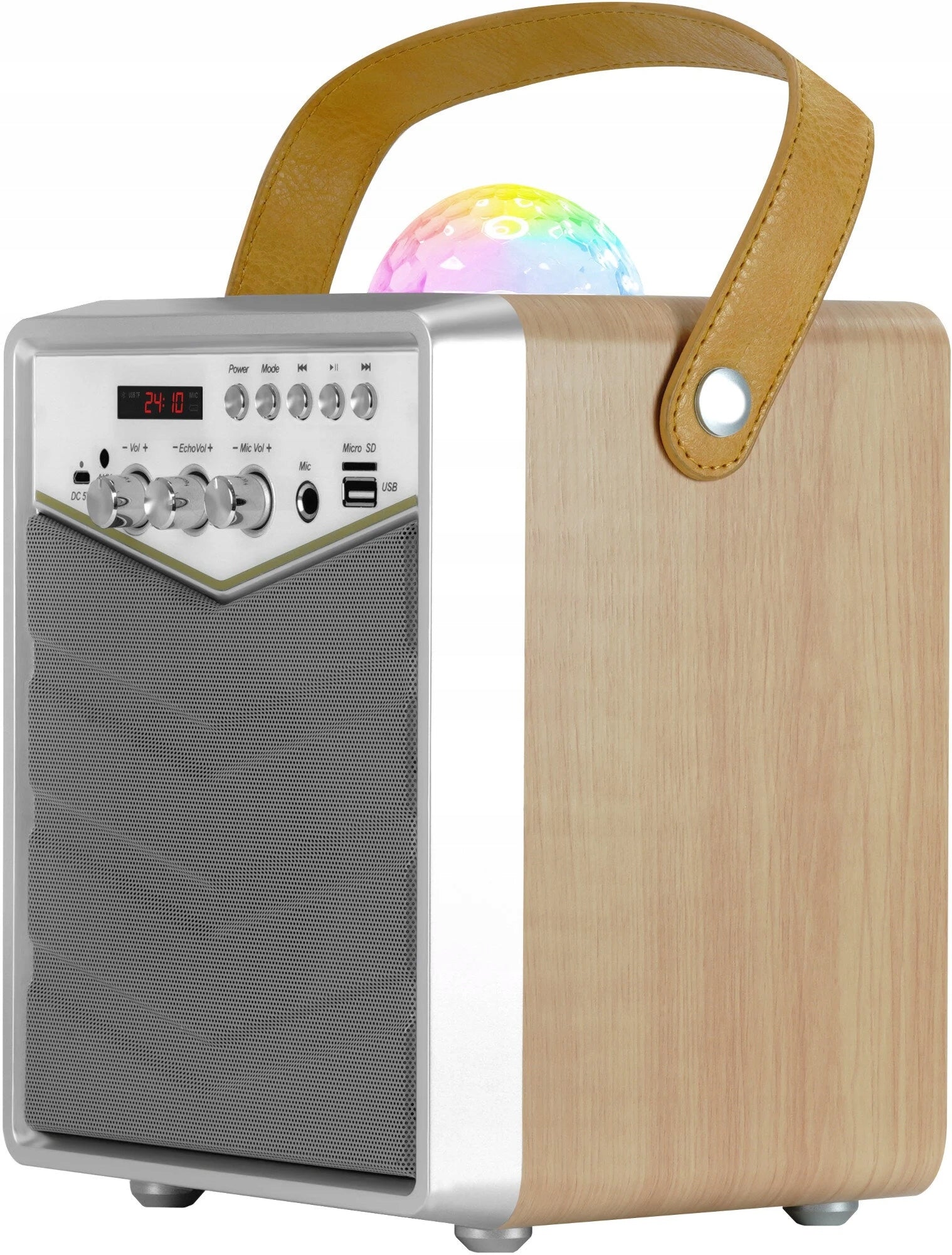 Power audio MUSICMATE MM-SK100 Apex Flex Karaoke Microphone White Brand MusicMate