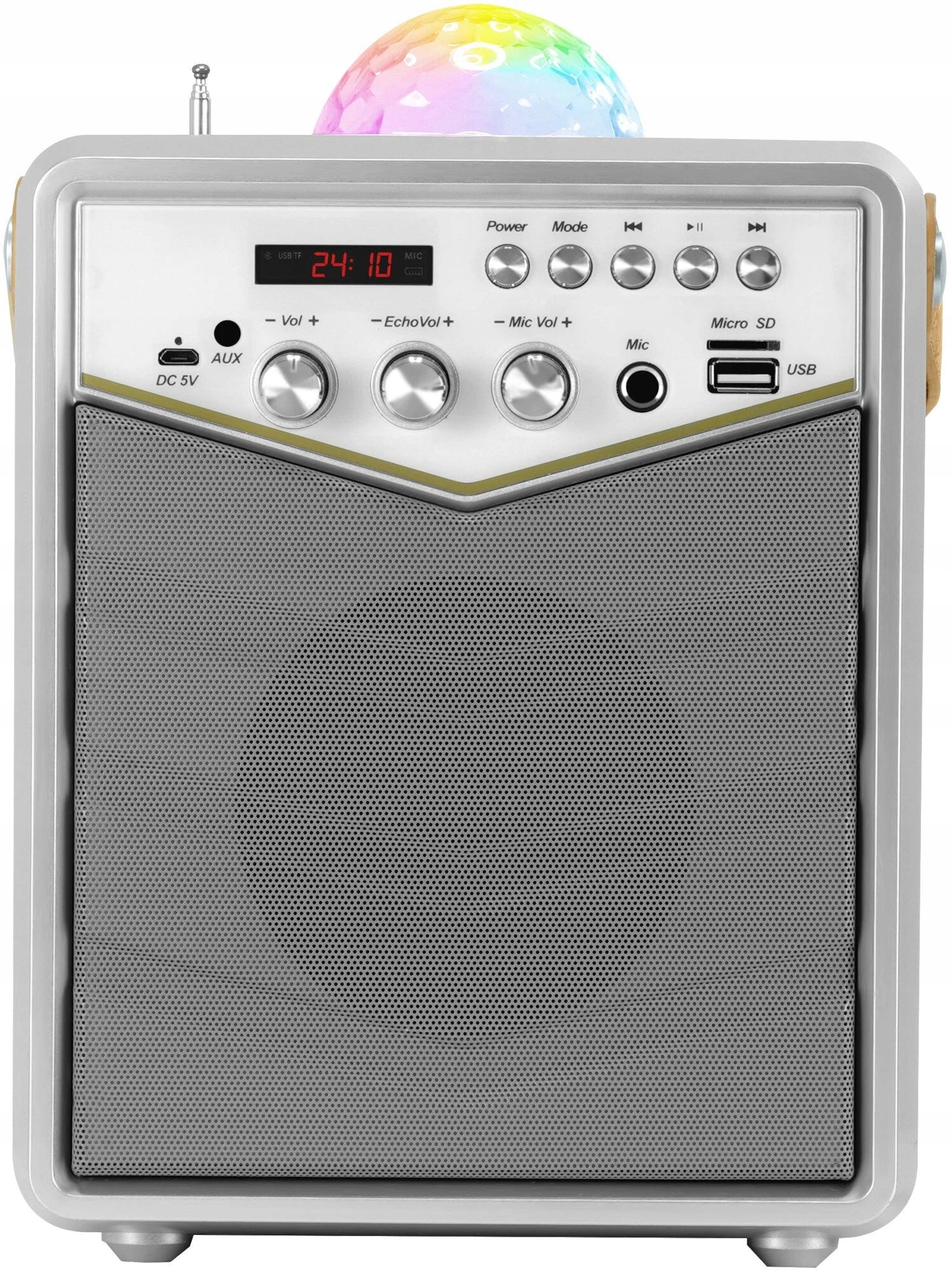 Power audio MUSICMATE MM-SK100 Apex Flex Karaoke Microphone White Manufacturer code e2214933
