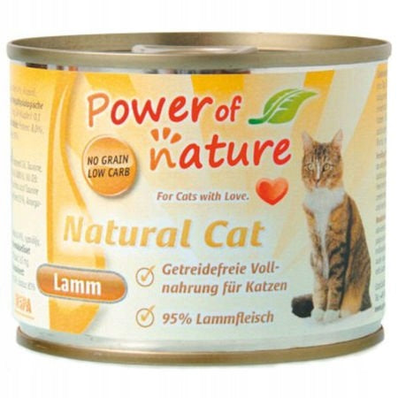 Power of Nature wet food lamb 0,2 kg Brand Power of Nature