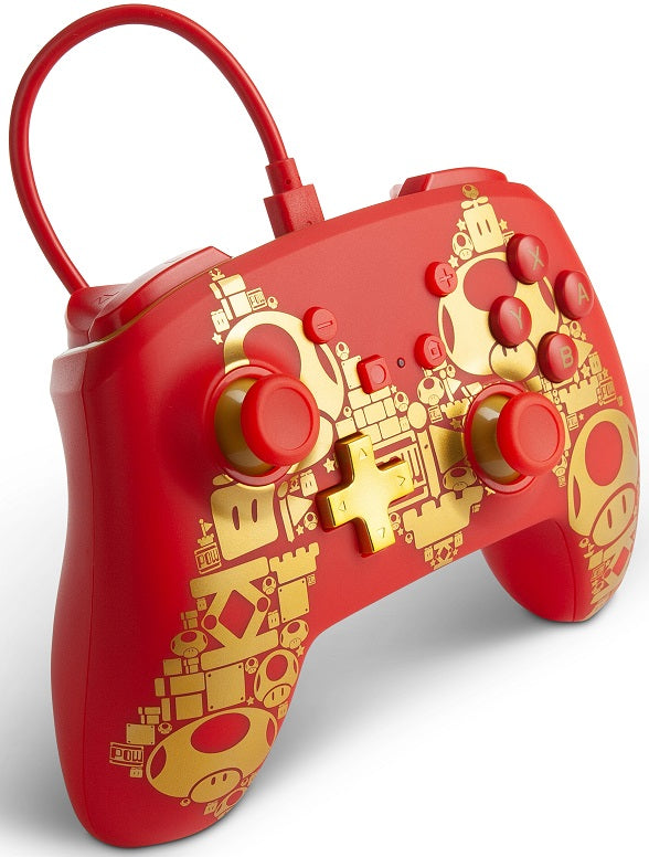 PowerA Super Mario Golden M für Nintendo Switch 