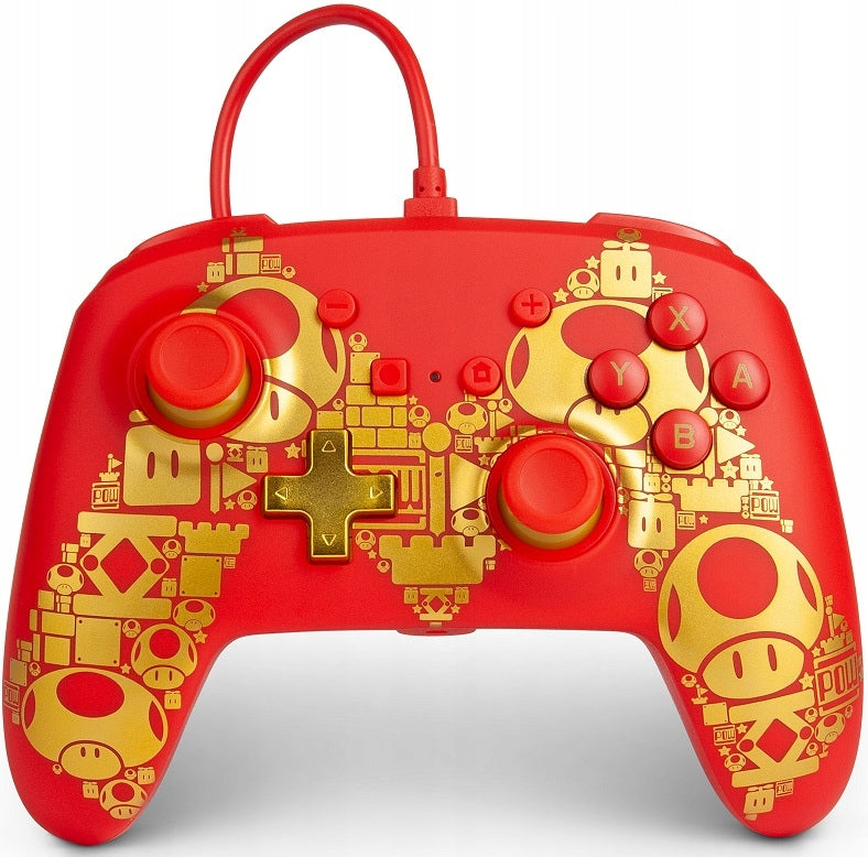 PowerA Super Mario Golden M für Nintendo Switch 