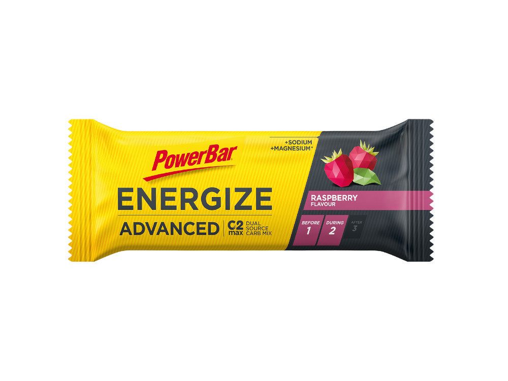 PowerBar Carbo Advanced Bar 55 g raspberry