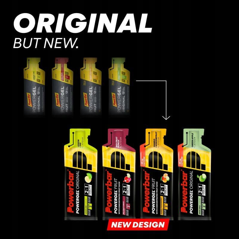 PowerBar Energy Gel with Caffeine Green Apple CAFFEINE Apple Flavour Expiration date at least 1 month from the date of purchase