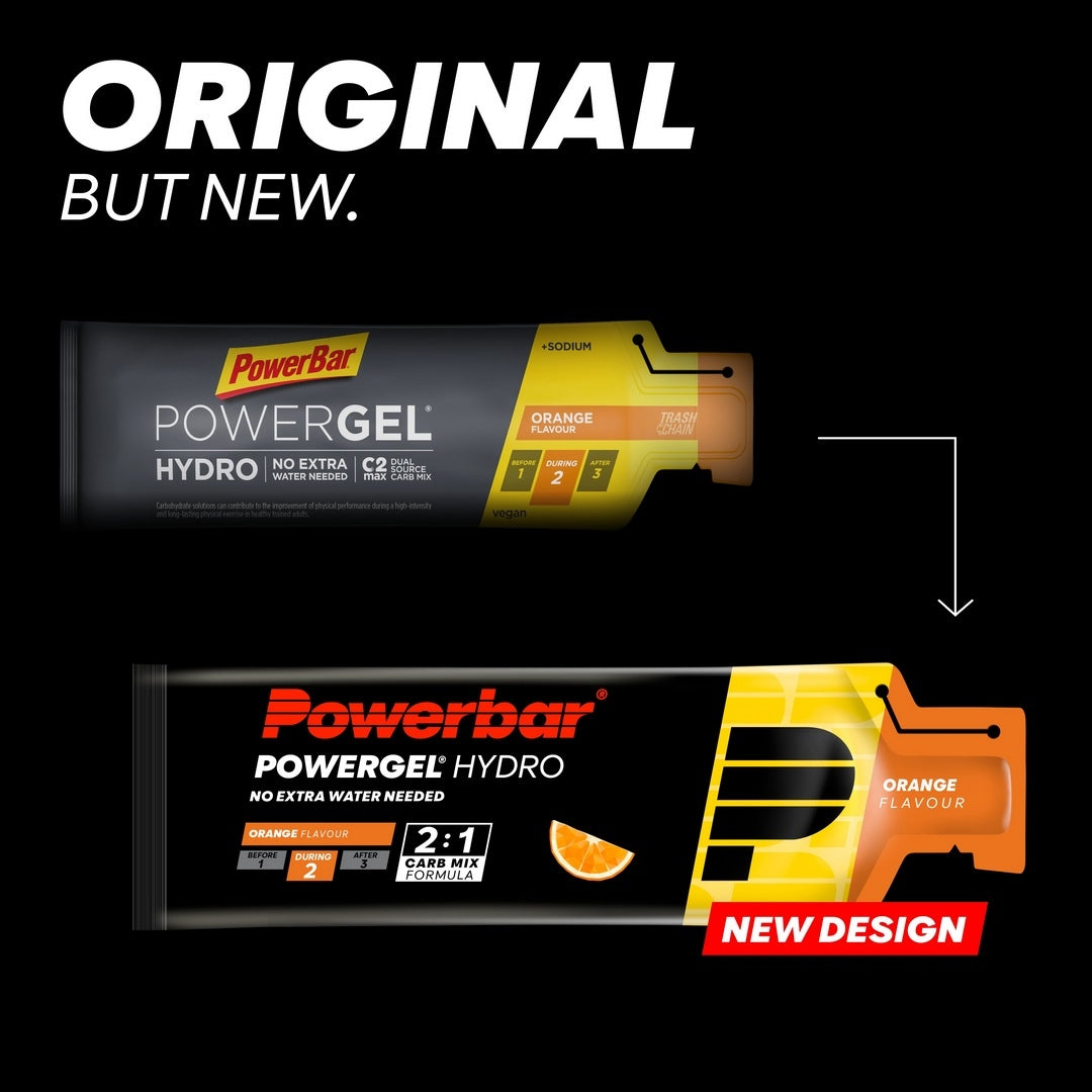 PowerBar Energy gel without sipping PowerGel Hydro 67ml __PomaraĹ"czowy Brand PowerBar