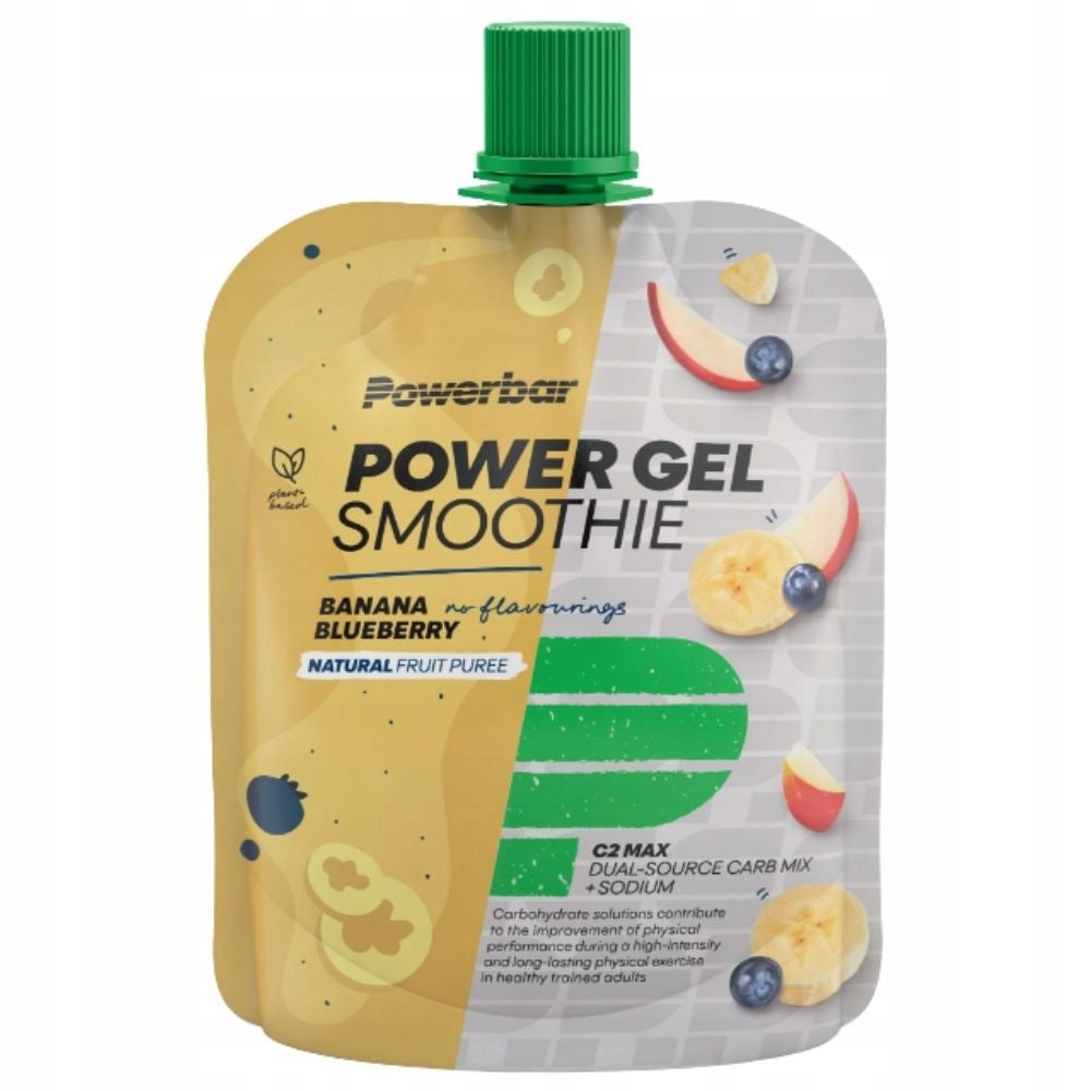 PowerBar Power Gel Smoothie Banana Blueberry Fruit Energy Gel 90 g