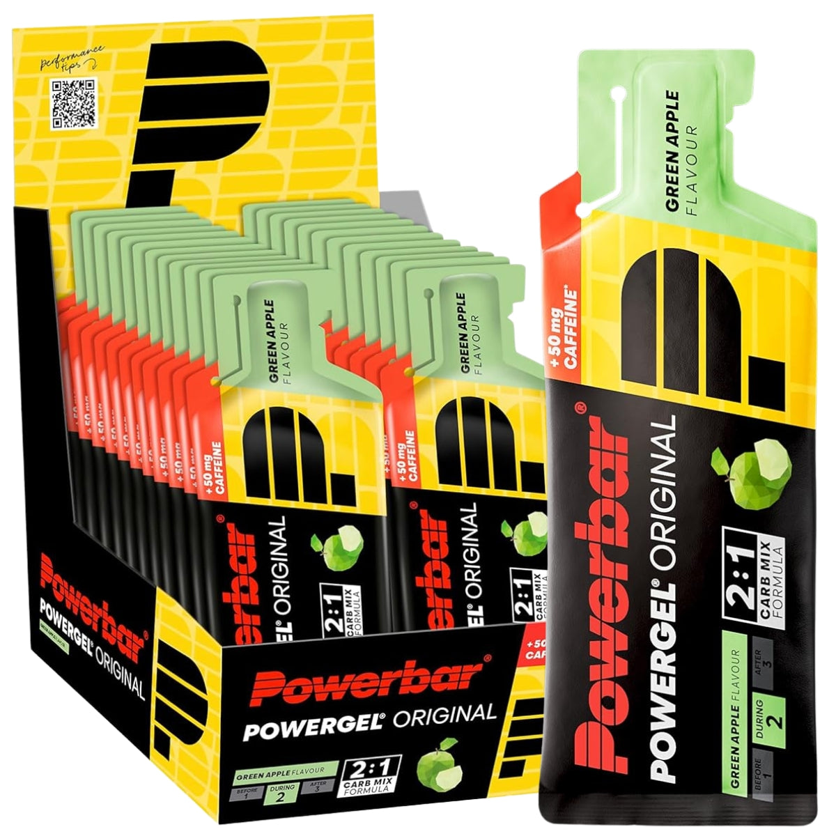 PowerBar PowerGel Original 24x41ml Pack of Apple Gels