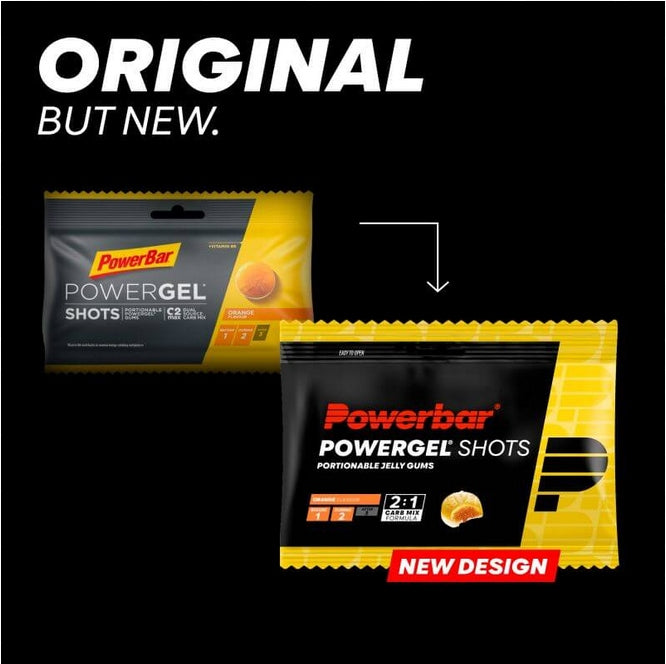 PowerBar orange jelly beans Energy Shoty orange 9 pieces Brand PowerBar