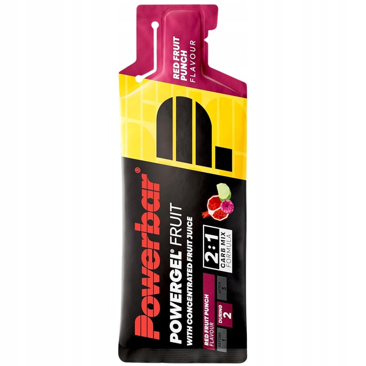 PowerGel Energy Gel Original 24x 41ml | RED FRUIT Expiration date at least six months from the date of purchase