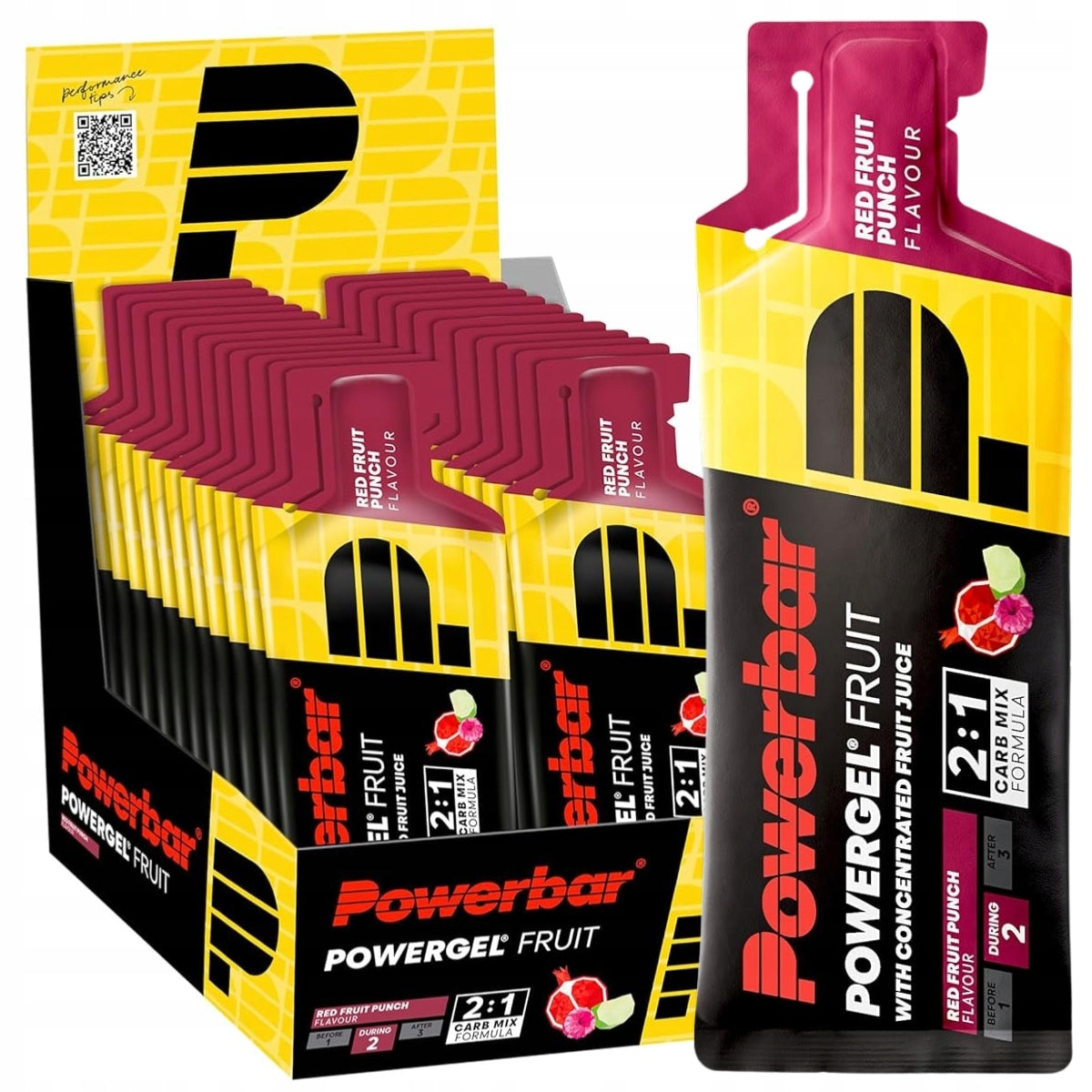 PowerGel Energy Gel Original 24x 41ml | RED FRUIT