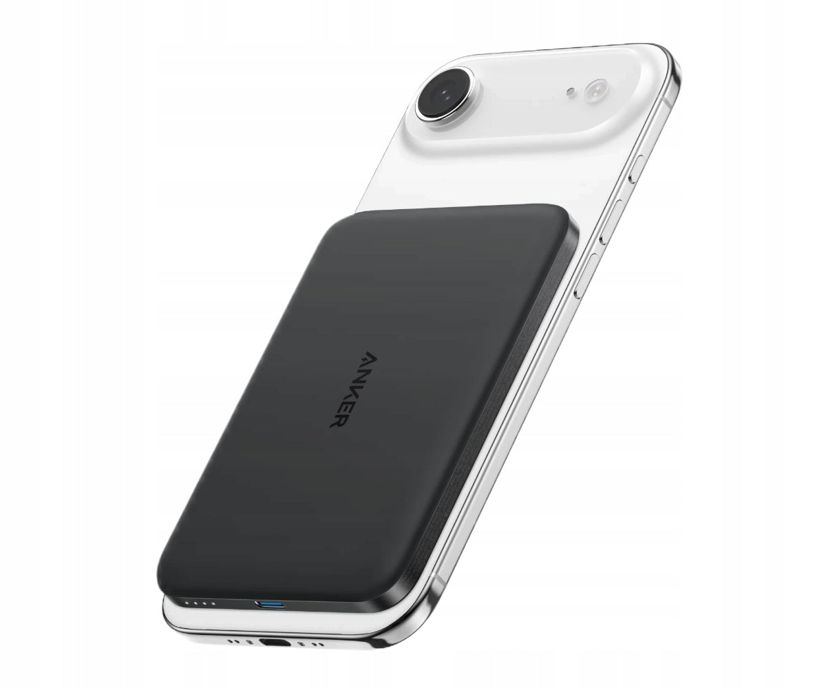 Powerbank Anker Nano MagGo Slim 5000mAh Qi2 Wireless Charging Black Manufacturer code A1665H11