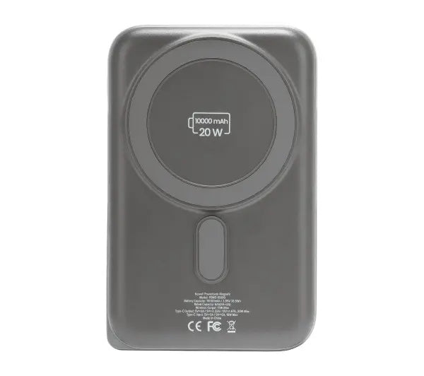 Powerbank Newell PBMS-10000 MagSafe 10000 mAh PD 20W USB-C Grey Battery capacity 10000 mAh