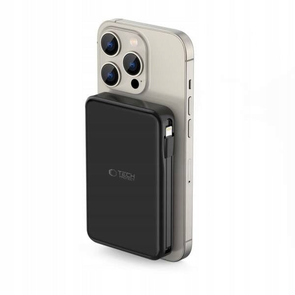 Powerbank Tech-Protect LifeMag PB31 MagSafe 10000mAh 15W USB-C USB-A + cables Battery capacity 10000 mAh