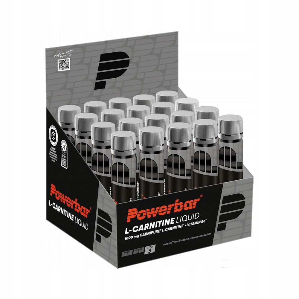 Powerbar L-Carnitine Liquid Ampoules (20 x 25ml) Unflavoured