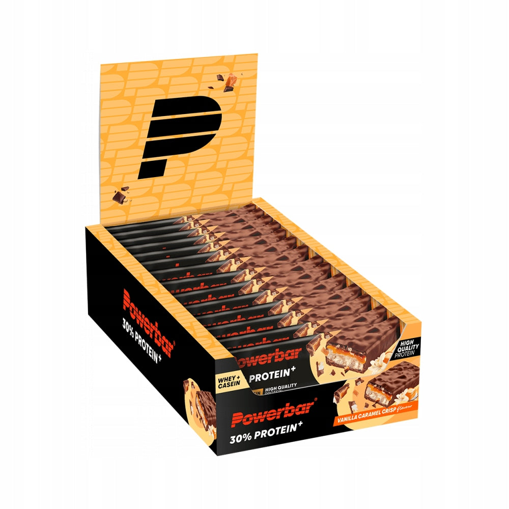 Powerbar Protein Plus Bar 30% (15x55g) Vanilla Caramel Crisp