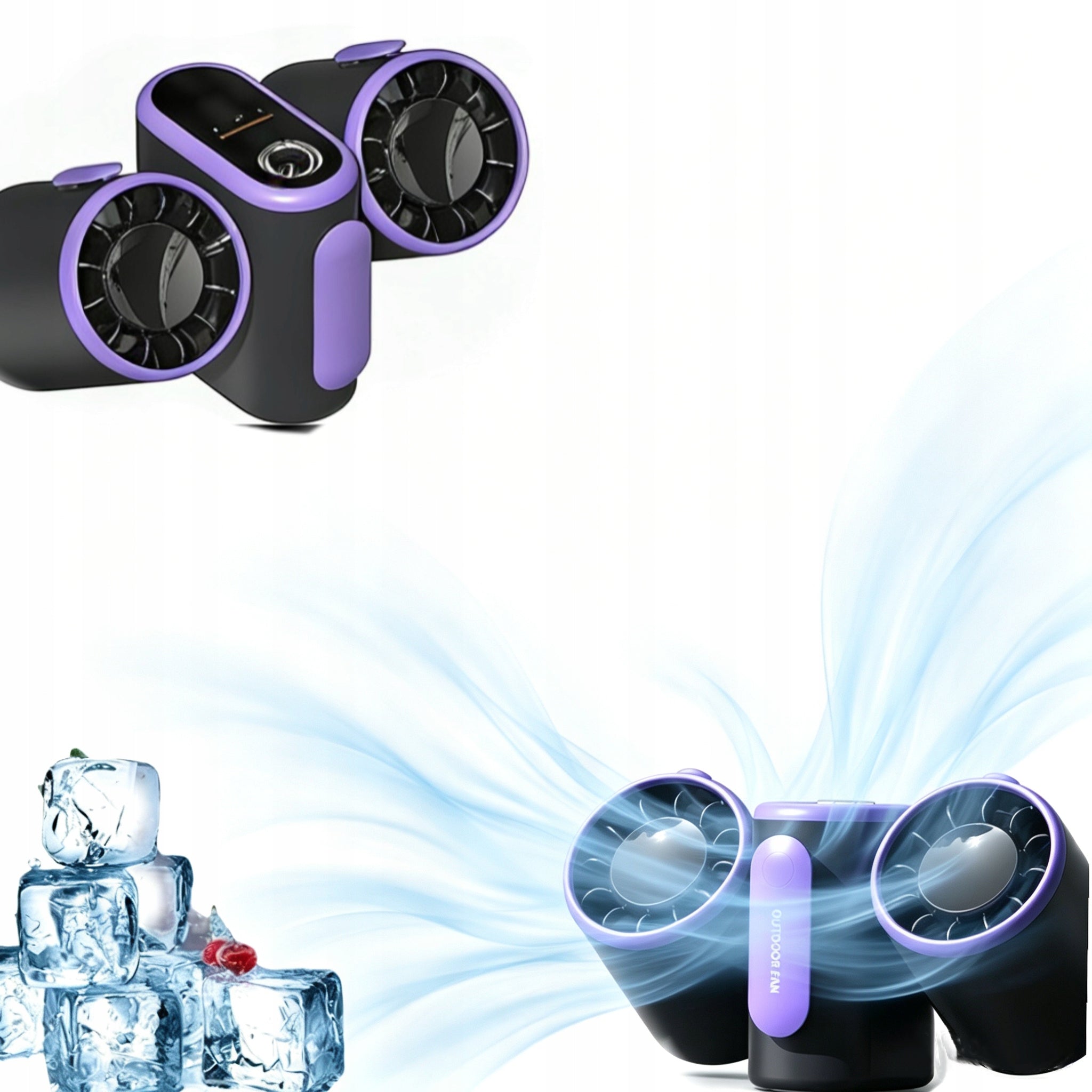 Powerful 8000 mAh Multifunction Fan