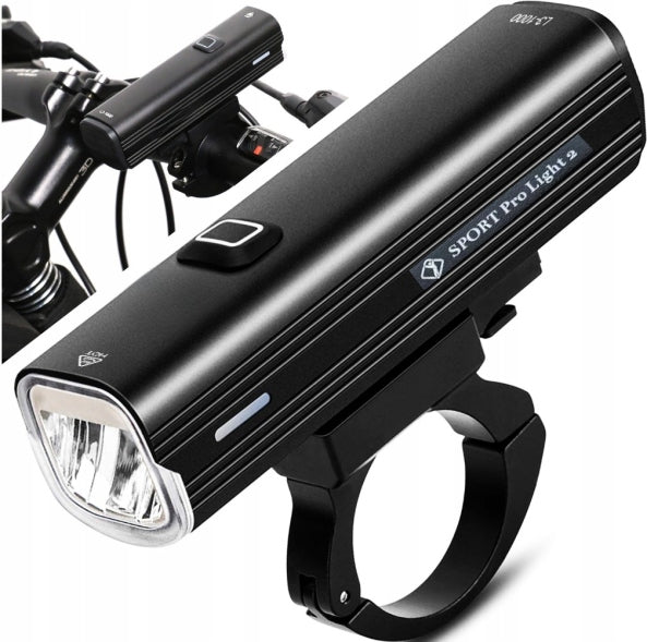 Powerful BICYCLE LIGHT LED light L3-1000 front 1000lm flashlight 4800mAh Manufacturer code L3-1000 + lampka tył