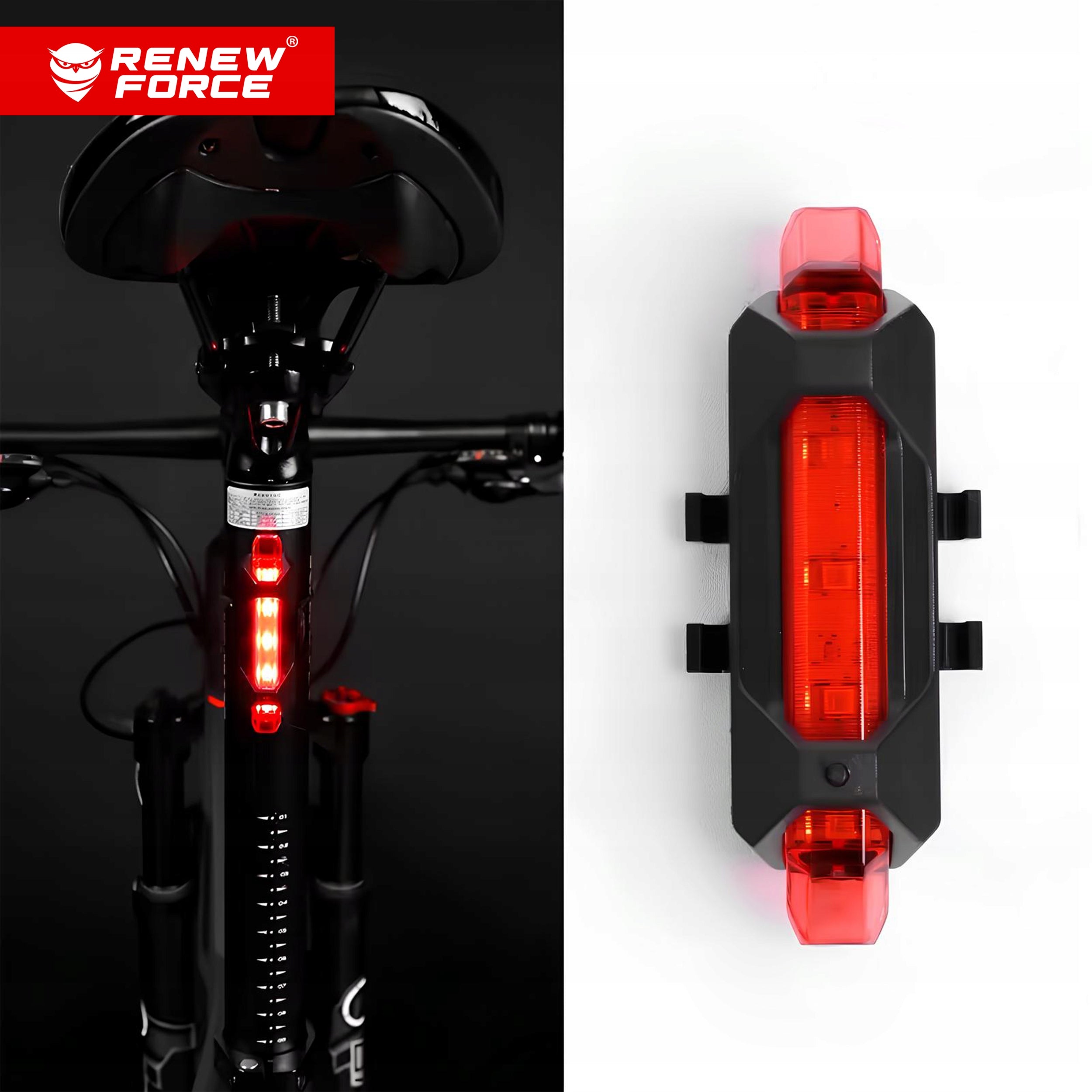 Powerful BICYCLE LIGHT LED light front 1300lm flashlight 5400mAh BICYCLE SET Light source LED