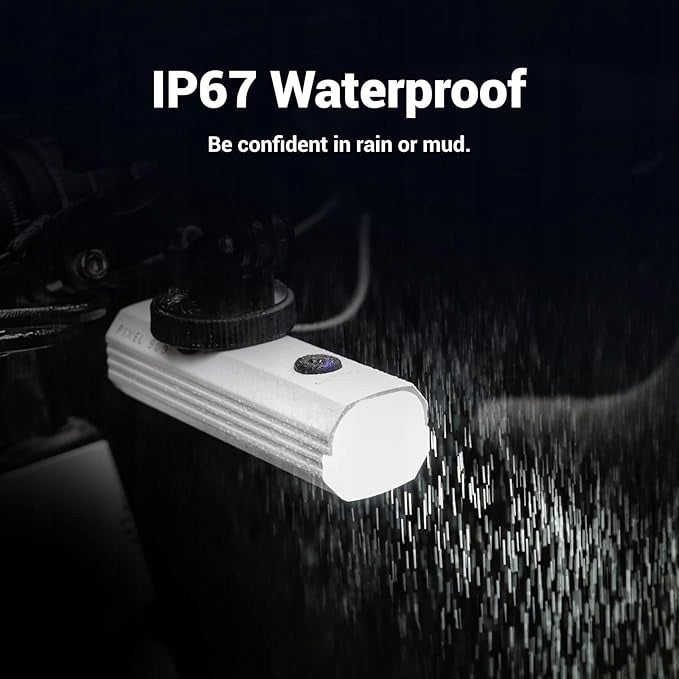 Powerful Bike Front Light Coospo Pixel 900 Lumens Large Battery 24h Brand Coospo