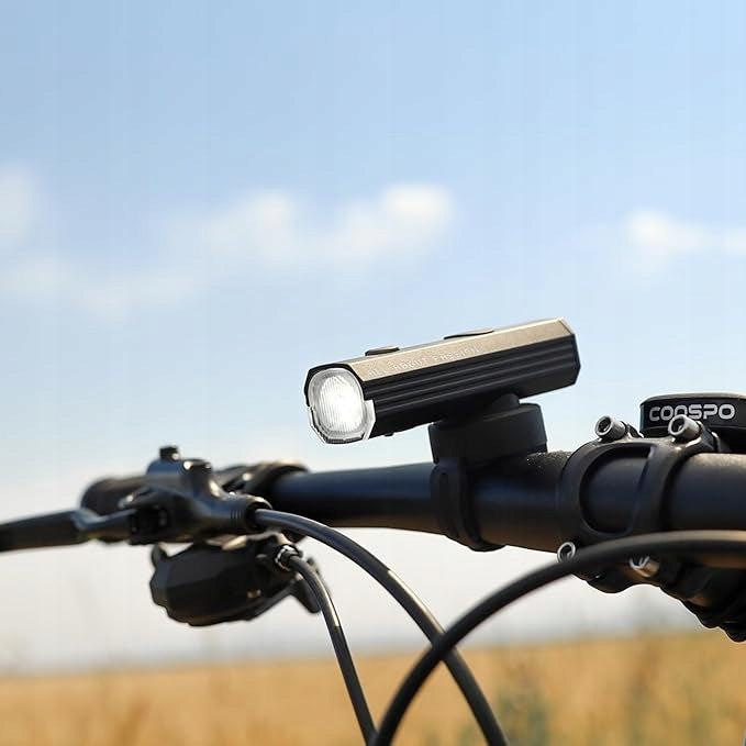 Powerful Bike Front Light Coospo Pixel 900 Lumens Large Battery 24h Model Pixel 900