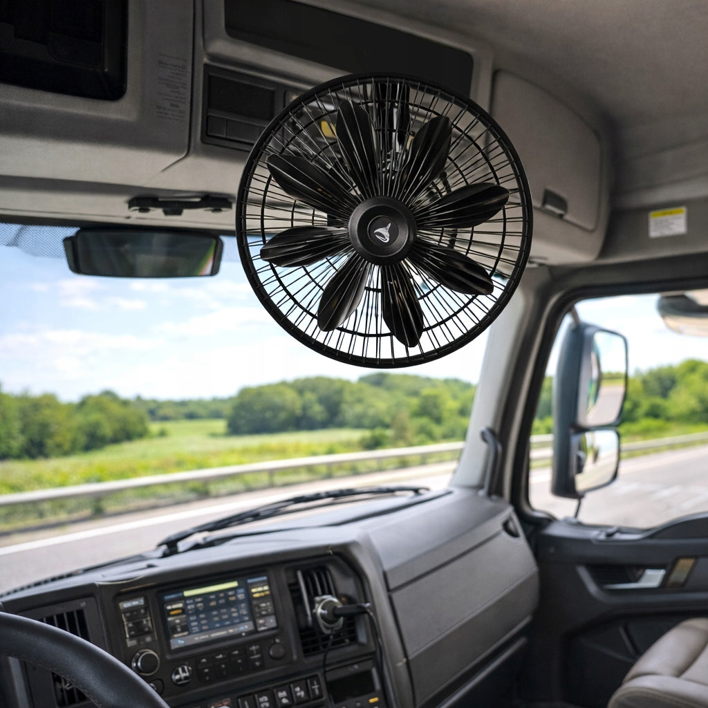 Powerful Car Windmill Fan 24V Metal For Clip Silent Oscillation Manufacturer code 61441