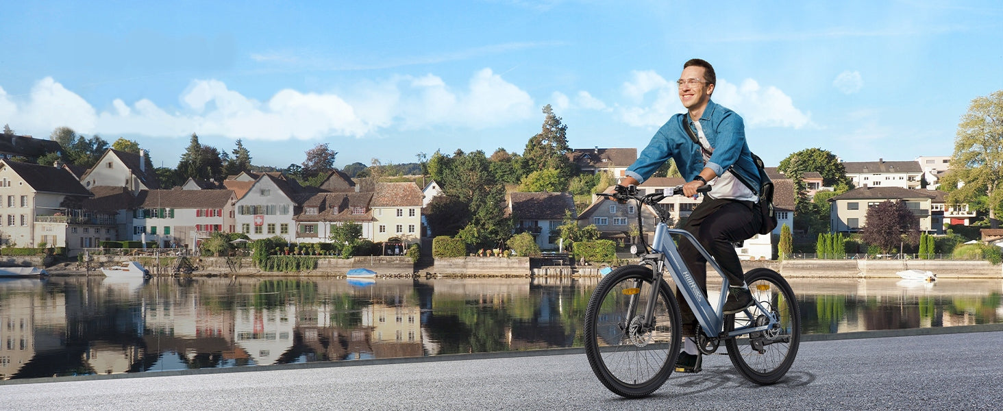 Powerful Electric Bike HillMiles MileTrail1 250W 13AH 25KM/H 100KM 26*1.95 Brand HillMiles