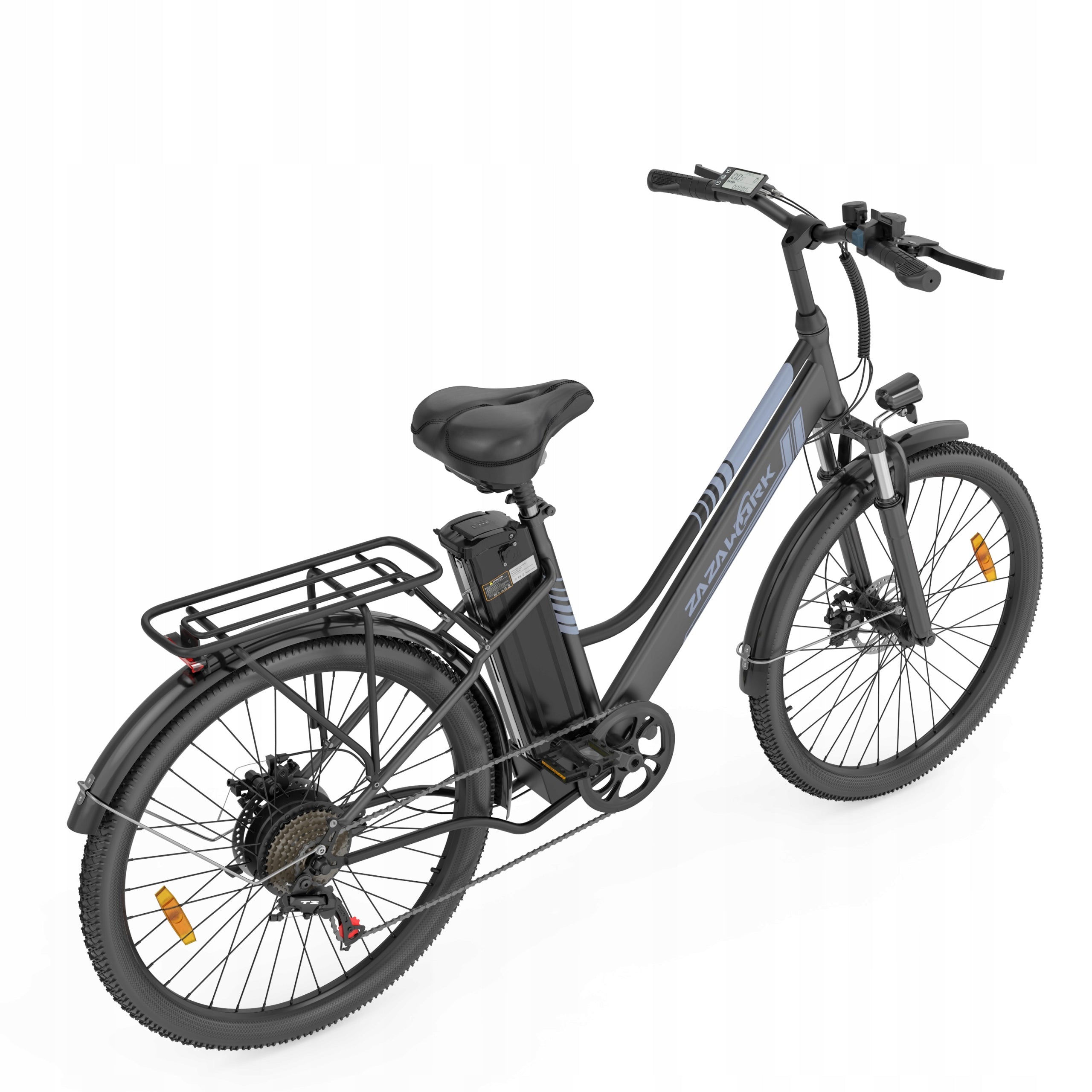 Powerful Electric Bike ZAZAWORK C26 PRO 250W 36V 20Ah 25km/h 120km 26" PL Foldability partially assembled, calibrated