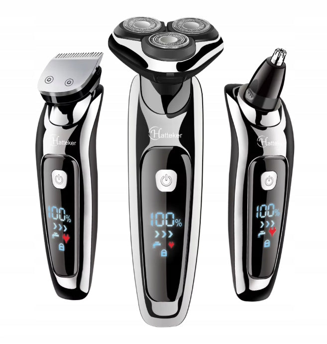 Powerful Electric Shaving Machine HATTEKER 9598A 3in1 [Certificate.]