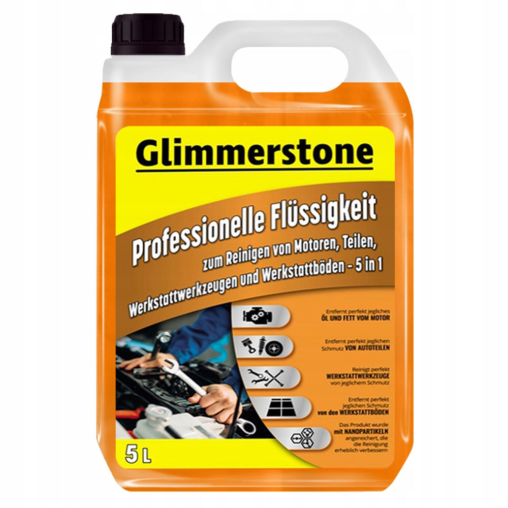 Powerful Engine Washing Liquid for Workshop Tools and Floors - 5L