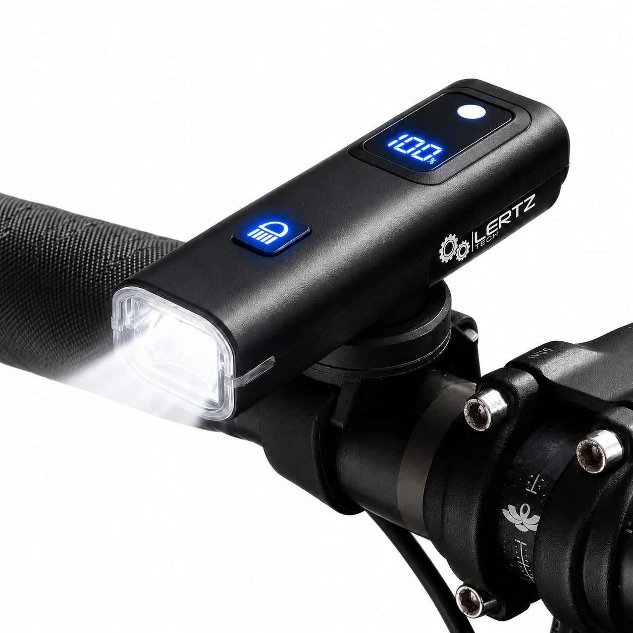 Powerful FRONT LED BICYCLE LIGHT 5000K Flashlight SENSOR LIGHT SENSOR Model EOS270 - XTE