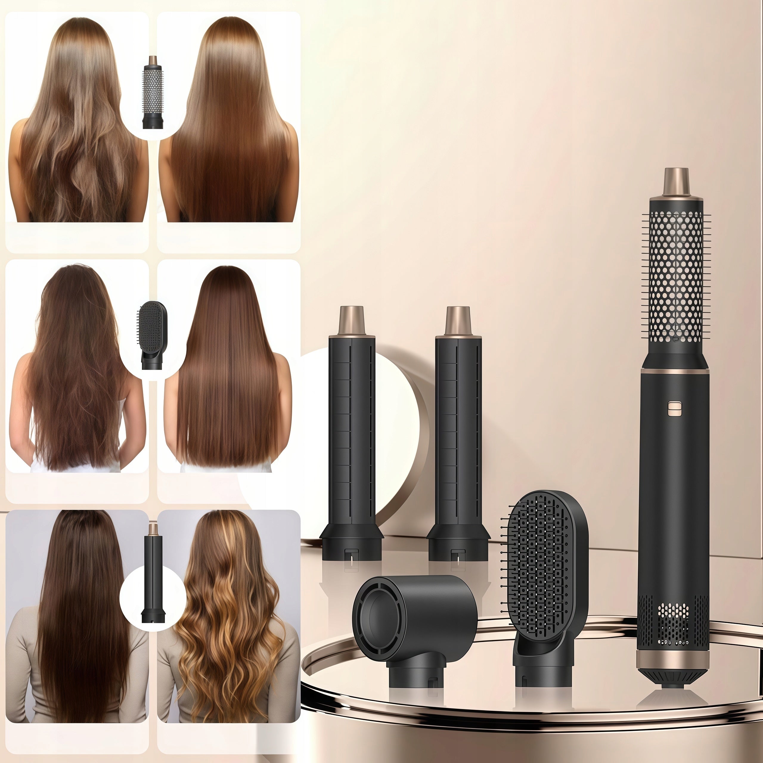 Powerful Hair Curler Dryer + 5 Tips 5 in 1 Manufacturer code 4027737462266