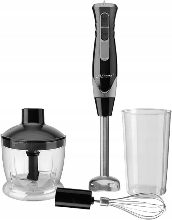 Powerful Hand Blender 500W Set Beater Shredder Maestro MR-566 Packaging status original