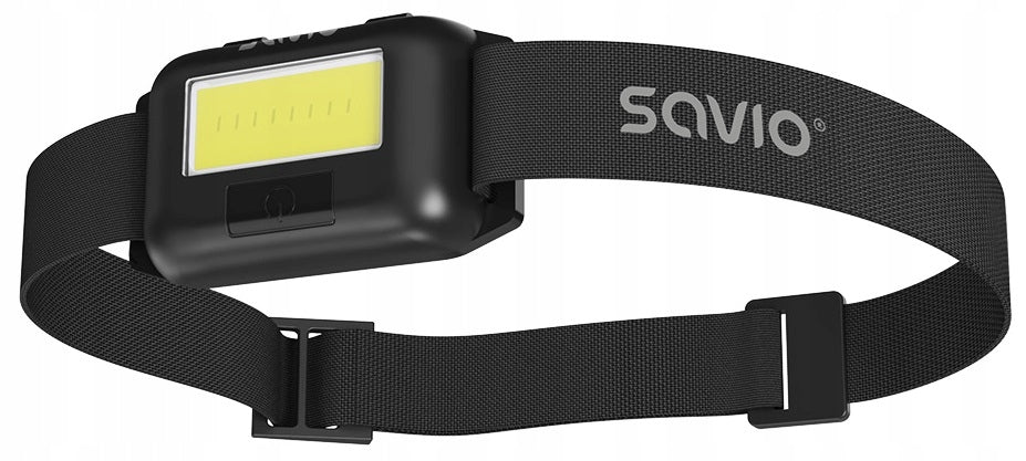 Powerful LED Headlamp for Battery on Elastic Band SAVIO Headlamp Manufacturer code FL-01